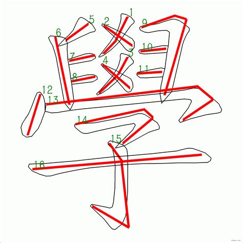 朱 筆劃|筆順字典